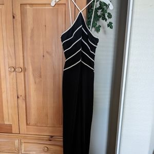 Black formal gown